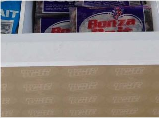 Bonza Bait freezer display